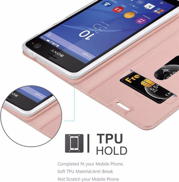 Image du produit Cadorabo Book Classy Style Cover (Sony Xperia C4)