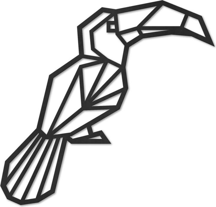 Image du produit Trenddeko MDF3 - Toucan origami (60 x 57 cm)