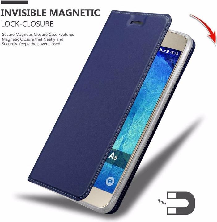 Image du produit Cadorabo Book Classy Style Cover (Samsung Galaxy A8 (2018))