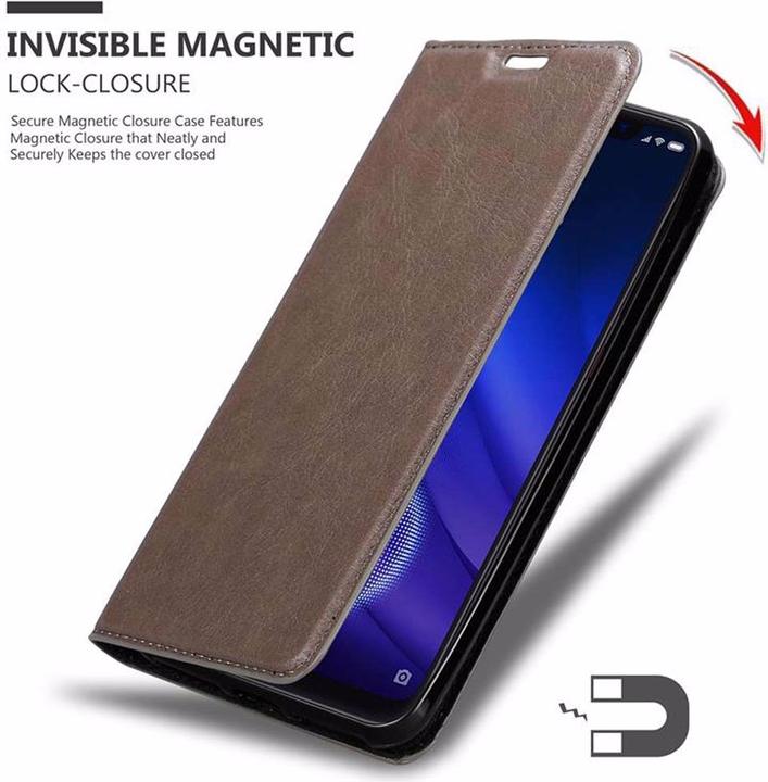Image du produit Cadorabo Book Couverture magnétique invisible (Mi 8 Pro)