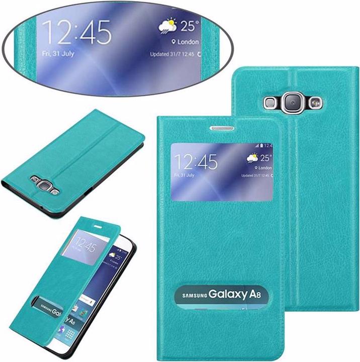 Produktbild Cadorabo Book mit View Doppelfenster Cover (Samsung Galaxy A8 (2018))