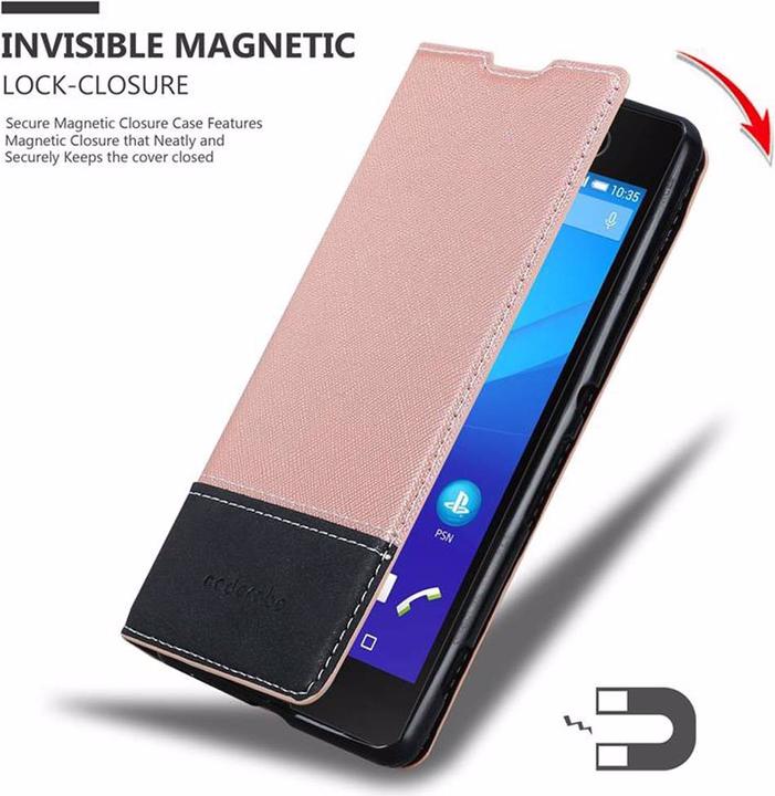 Produktbild Cadorabo Book X-Wallet Cover (Sony Xperia M5)