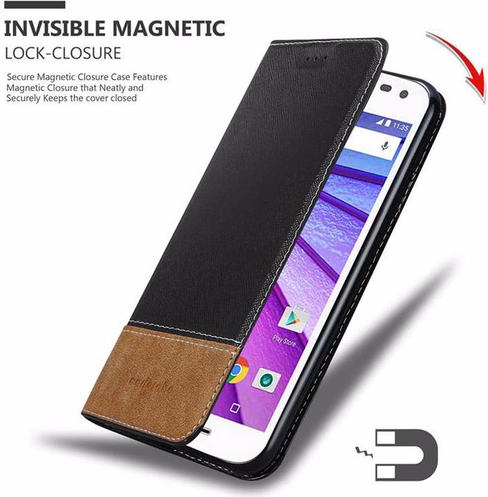 Produktbild Cadorabo Book X-Wallet Cover (Motorola Moto G30)