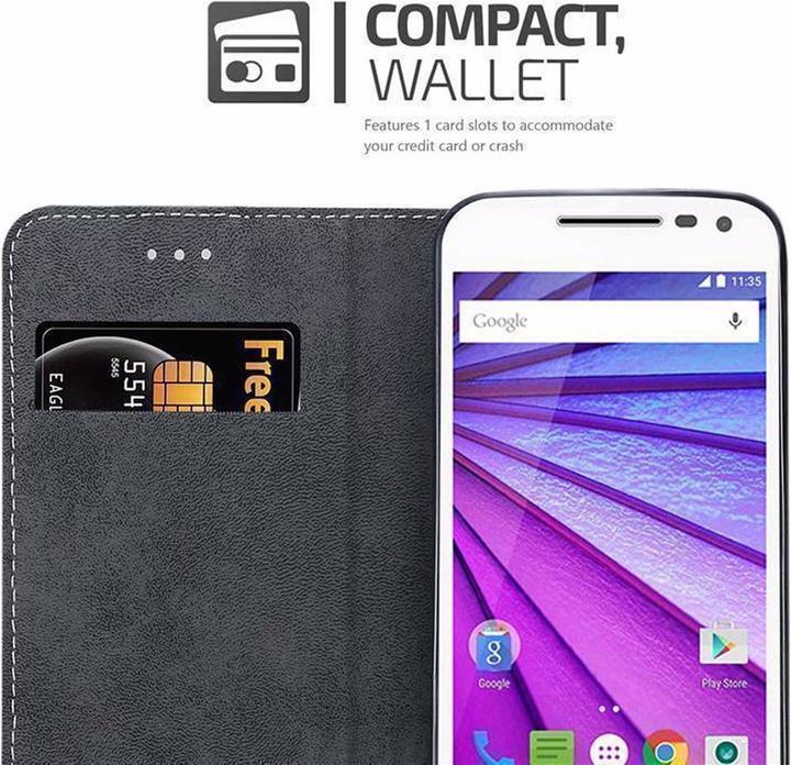 Produktbild Cadorabo Book X-Wallet Cover (Motorola Moto G30)