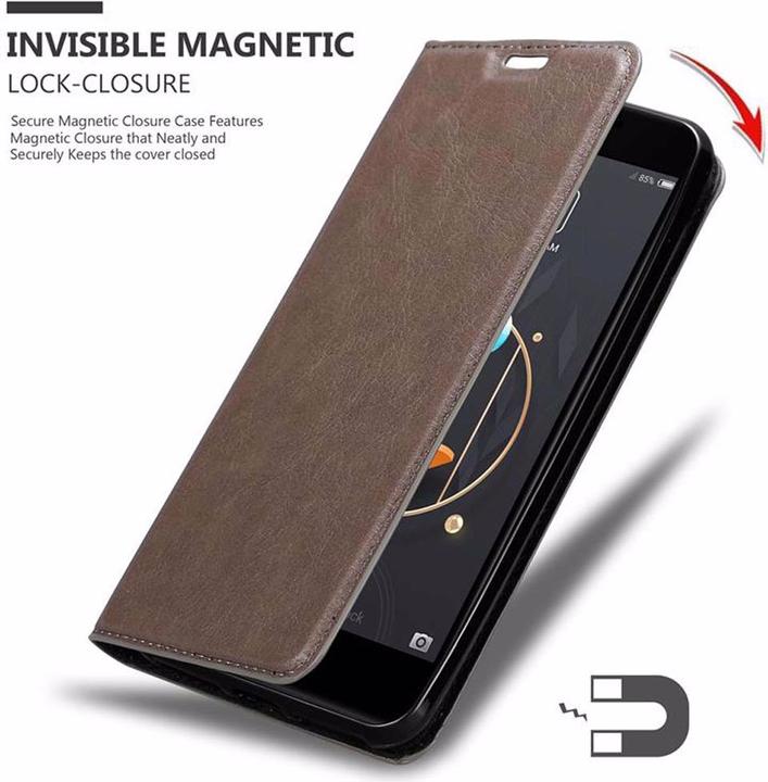 Image du produit Cadorabo Book Couverture magnétique invisible (ZTE Nubia M2)