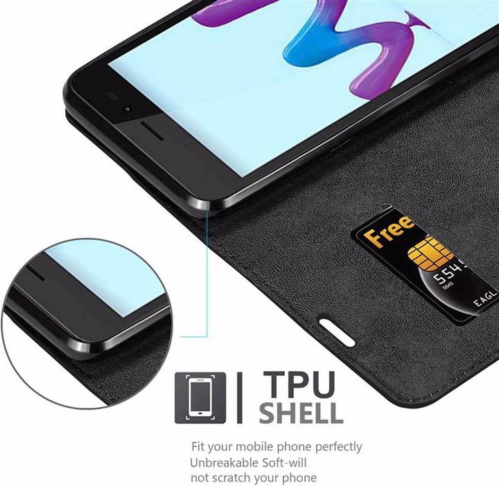 Produktbild Cadorabo Book Invisible Magnet Cover (Wiko Sunny 3)