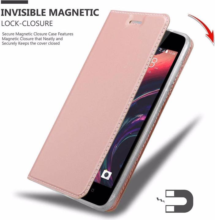 Produktbild Cadorabo Book Classy Style Cover (HTC Desire 10 Lifestyle, HTC Desire 825)