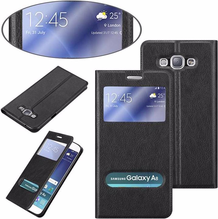 Produktbild Cadorabo Book mit View Doppelfenster Cover (Samsung Galaxy A8 (2018))