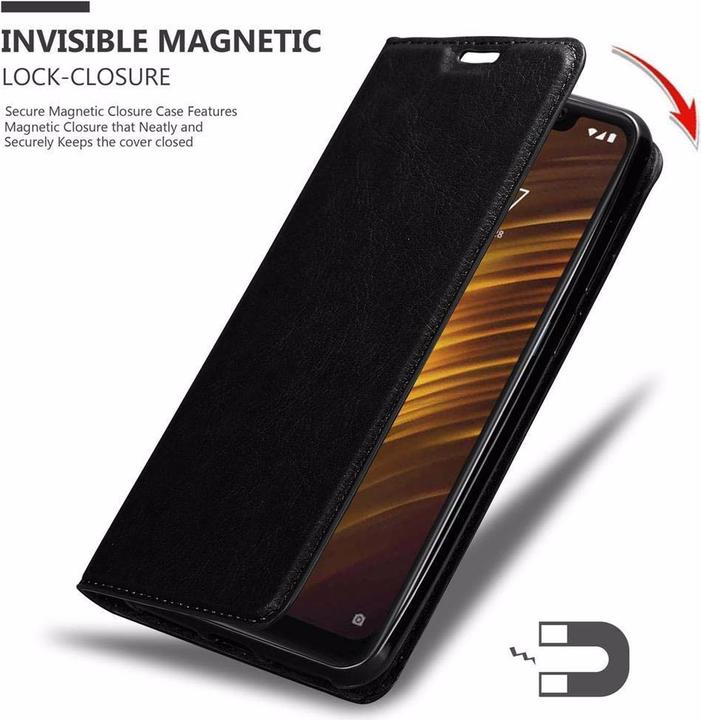 Produktbild Cadorabo Book Invisible Magnet Cover (Xiaomi Pocophone F1)