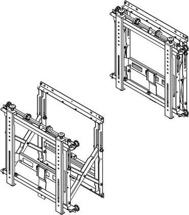 Immagine prodotto Hagor VWH-NT Supporto a parete per TV LCD/plasma (Muro, 55", 40 kg)