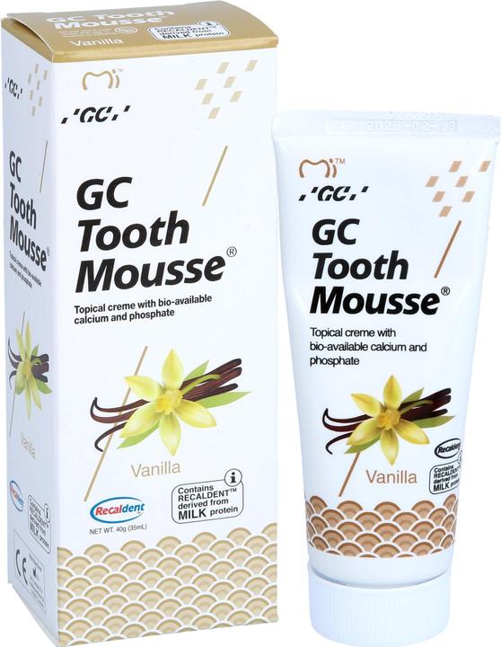Produktbild Doc Johnson GC Tooth Mousse Vanille, 40 g Creme