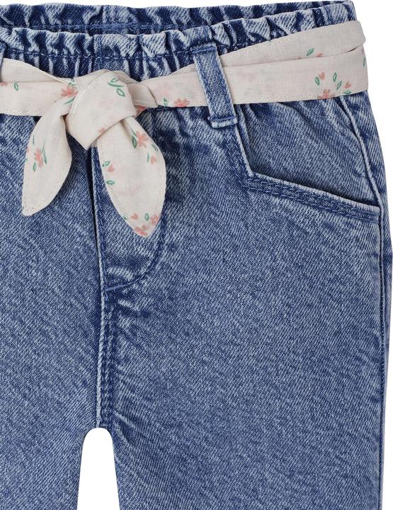 Produktbild Vertbaudet Weite Baby Hose mit Bindegürtel (68)