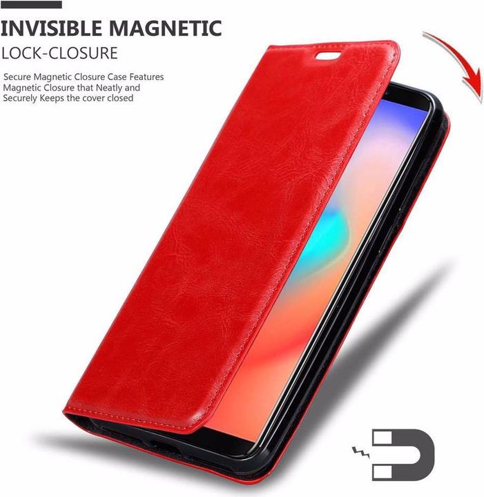 Productafbeelding Cadorabo Boek Onzichtbare Magneethoes (Samsung Galaxy J3 Pro)
