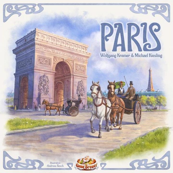 Produktbild Game Brewer GAB49184 - Paris - Brettspiel, für 2-4 Spieler, ab 10 Jahren (DE-Ausgabe) (Deutsch)