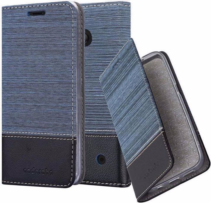 Actual product image Cadorabo Book Jeans Optics Cover (Microsoft Lumia 550)