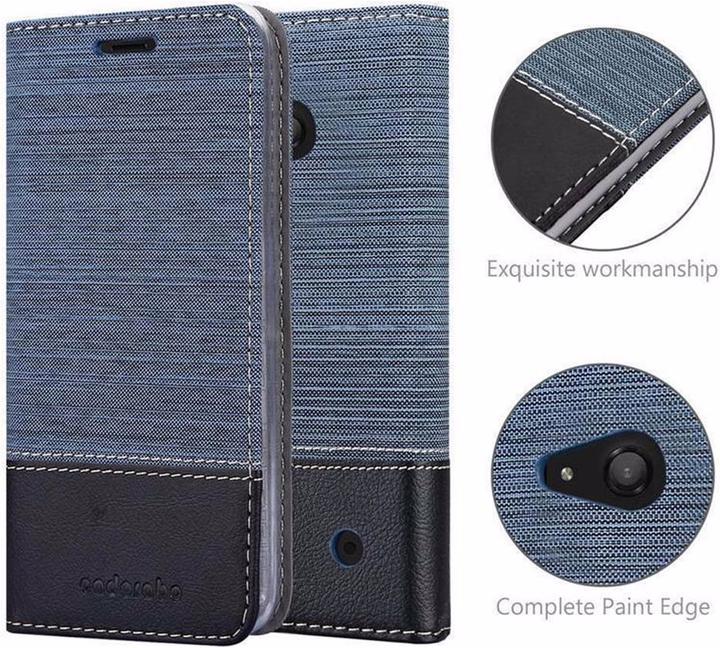 Actual product image Cadorabo Book Jeans Optics Cover (Microsoft Lumia 550)