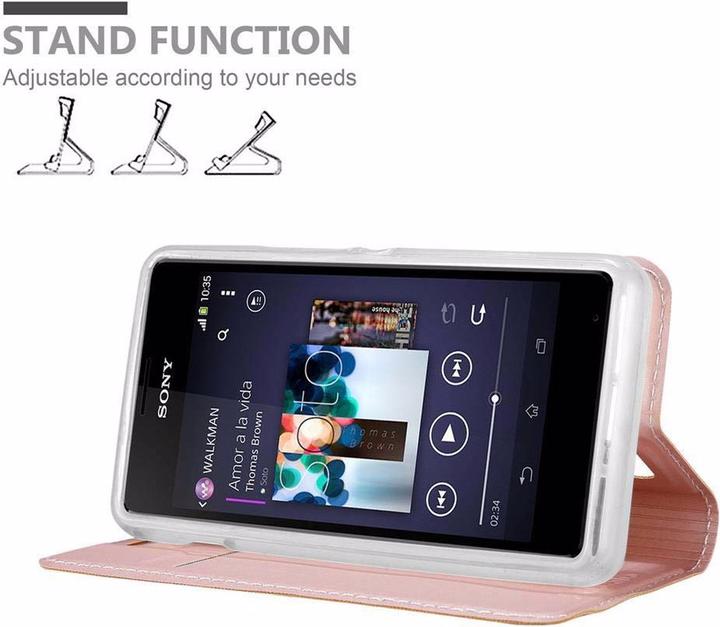 Image du produit Cadorabo Book Classy Style Cover (Sony Xperia E1)