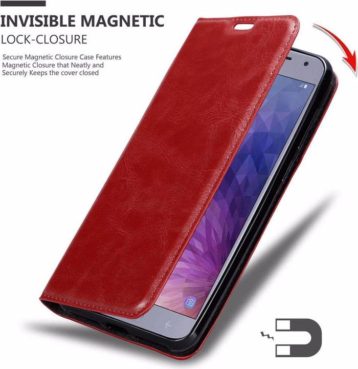 Produktbild Cadorabo Book Invisible Magnet Cover (Samsung Galaxy J4 (2018))