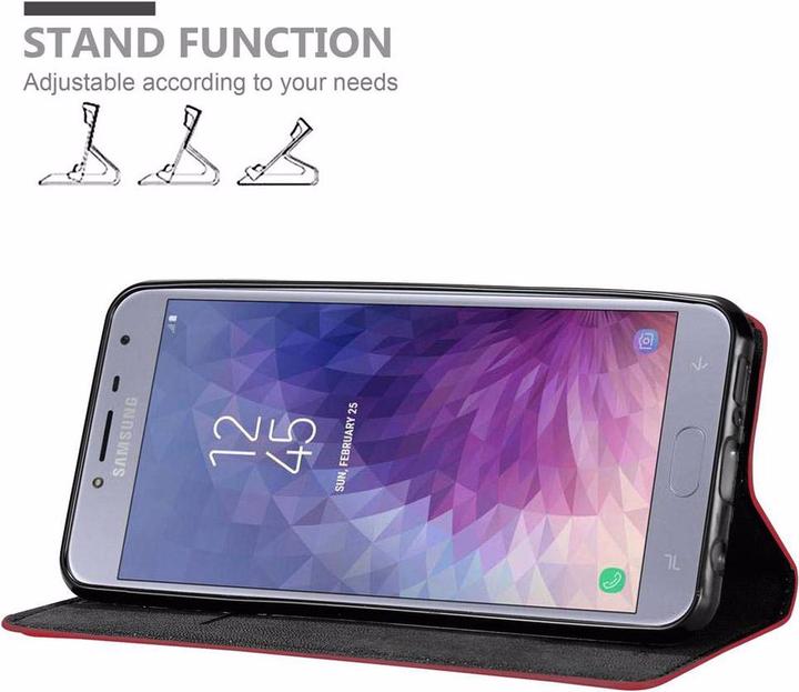 Produktbild Cadorabo Book Invisible Magnet Cover (Samsung Galaxy J4 (2018))