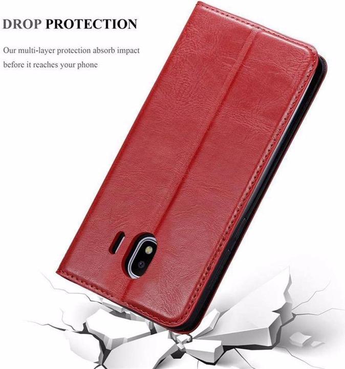 Produktbild Cadorabo Book Invisible Magnet Cover (Samsung Galaxy J4 (2018))