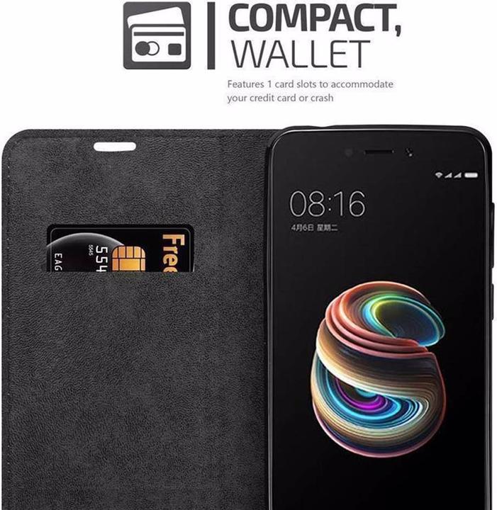 Produktbild Cadorabo Book Invisible Magnet Cover (Xiaomi Redmi 5A)