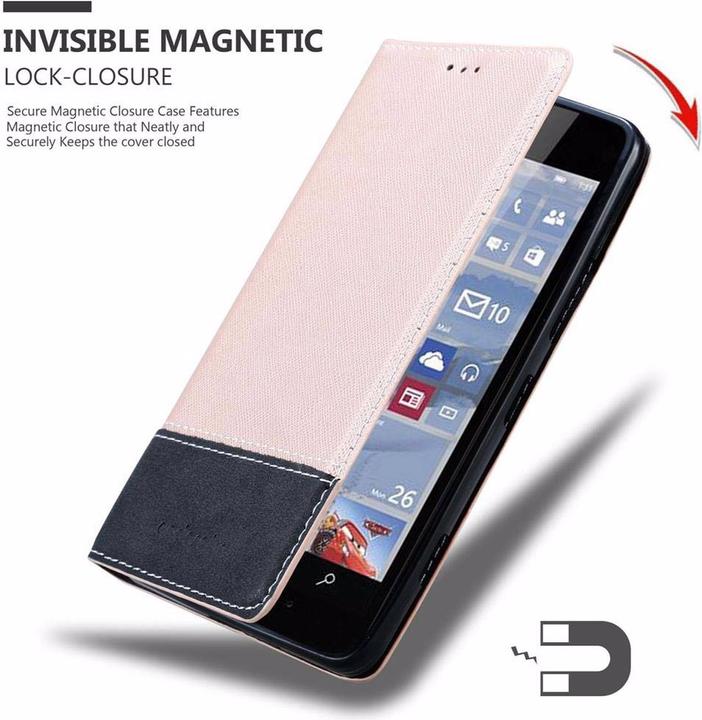 Productafbeelding Cadorabo Boek X Portemonnee Hoesje (Microsoft Lumia 950)