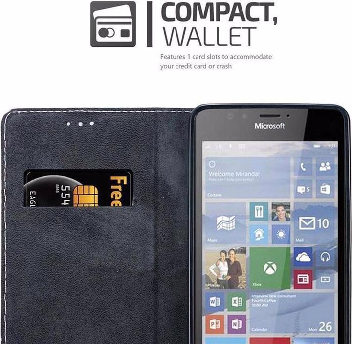 Productafbeelding Cadorabo Boek X Portemonnee Hoesje (Microsoft Lumia 950)