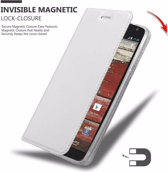 Actual product image Cadorabo Book Classy Style Cover (Motorola Moto G2 (2nd Gen))