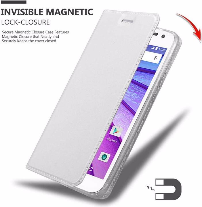 Produktbild Cadorabo Book Classy Style Cover (Motorola Moto G30)
