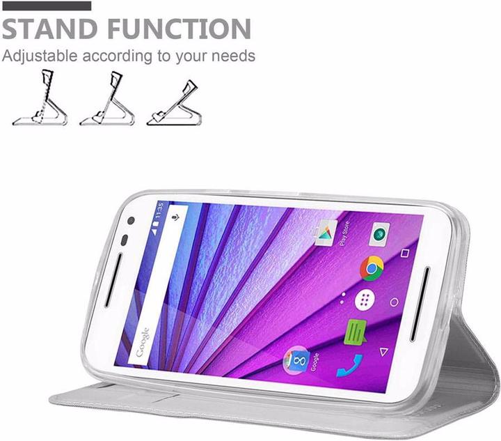 Produktbild Cadorabo Book Classy Style Cover (Motorola Moto G30)