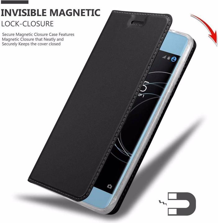 Actual product image Cadorabo Book Classy Style Cover (Sony Xperia XA1)