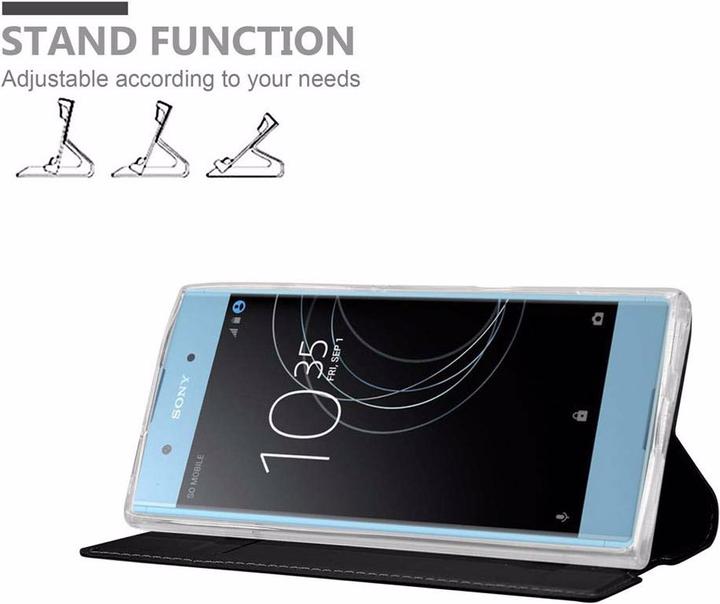 Actual product image Cadorabo Book Classy Style Cover (Sony Xperia XA1)