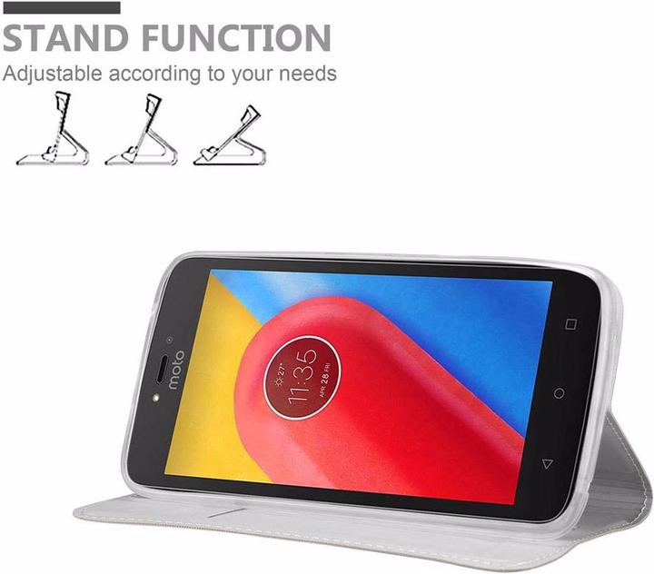Produktbild Cadorabo Book Classy Style Cover (Motorola Moto C)