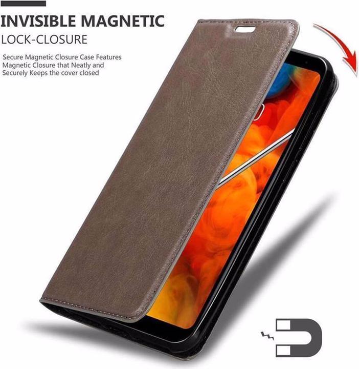 Productafbeelding Cadorabo Boek Onzichtbare Magneethoes (LG Q Stylus)