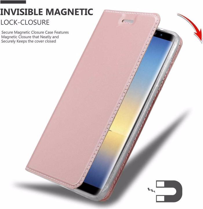 Productafbeelding Cadorabo Boek Classy Style Cover (Samsung Galaxy Note 8)