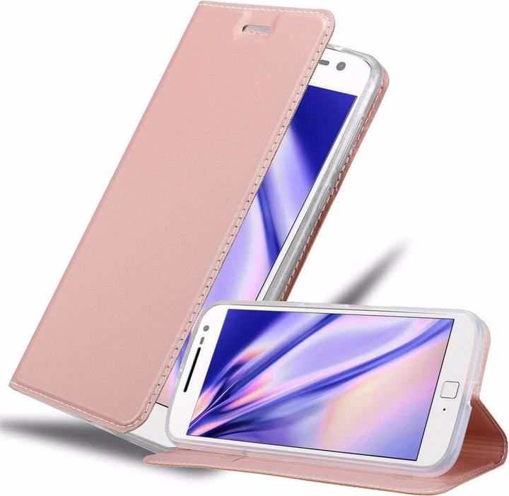 Image du produit Cadorabo Book Classy Style Cover (Motorola Moto G4 Plus, Motorola Moto G4)