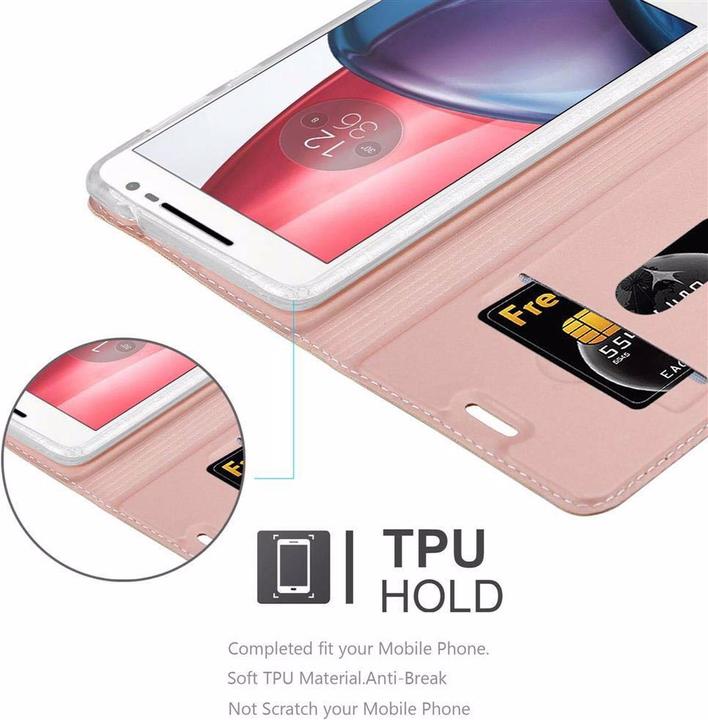 Image du produit Cadorabo Book Classy Style Cover (Motorola Moto G4 Plus, Motorola Moto G4)