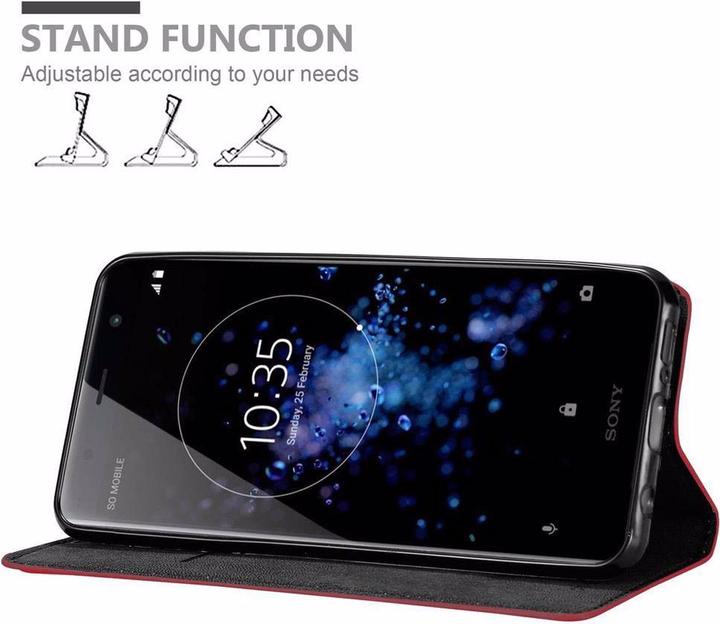Productafbeelding Cadorabo Boek Onzichtbare Magneethoes (Sony Xperia XZ2 Premium)