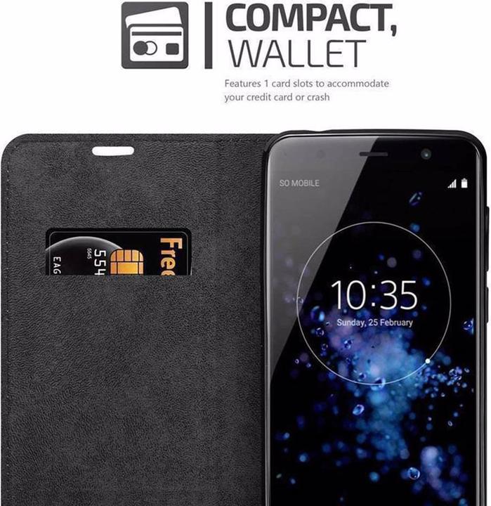 Productafbeelding Cadorabo Boek Onzichtbare Magneethoes (Sony Xperia XZ2 Premium)