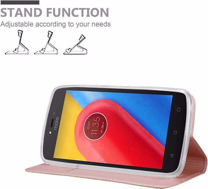 Image du produit Cadorabo Book Classy Style Cover (Motorola Moto C Plus)