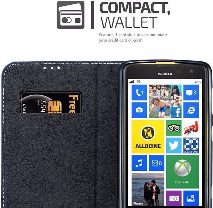 Actual product image Cadorabo Book X Wallet Cover (Nokia Lumia 625)
