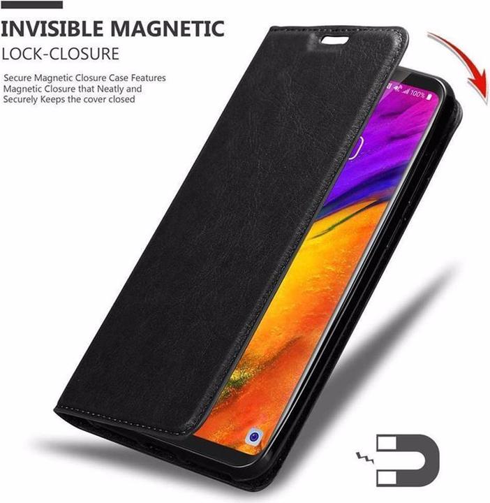 Actual product image Cadorabo Book Invisible Magnet Cover (LG V35 ThinQ)