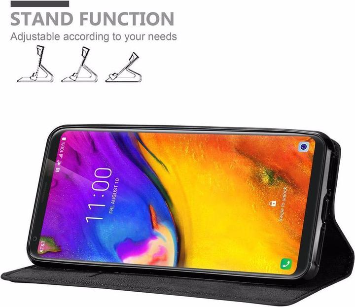 Actual product image Cadorabo Book Invisible Magnet Cover (LG V35 ThinQ)