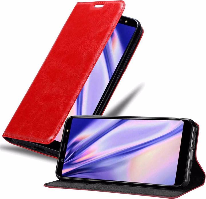 Productafbeelding Cadorabo Boek Onzichtbare Magneethoes (Samsung Galaxy A6+)