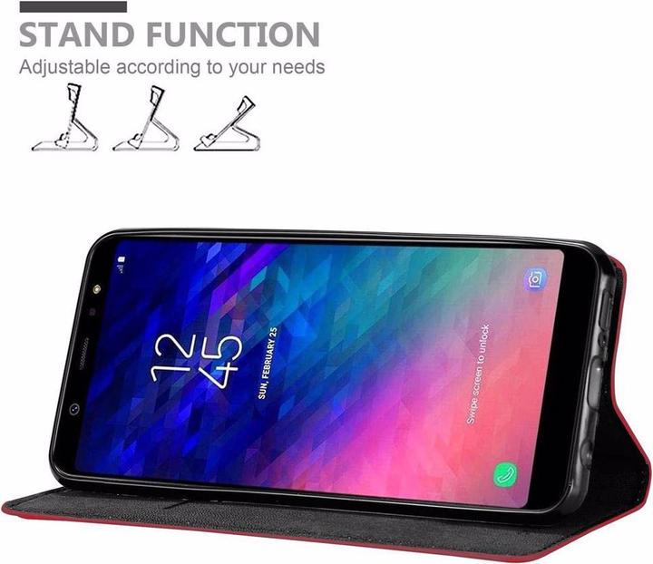 Productafbeelding Cadorabo Boek Onzichtbare Magneethoes (Samsung Galaxy A6+)