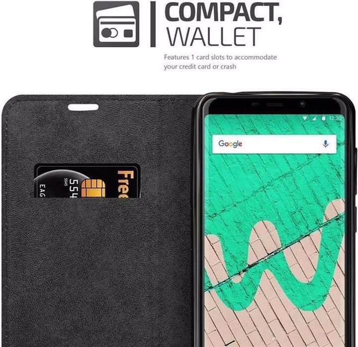 Immagine prodotto Cadorabo Copertina magnetica invisibile del libro (Wiko View Max)