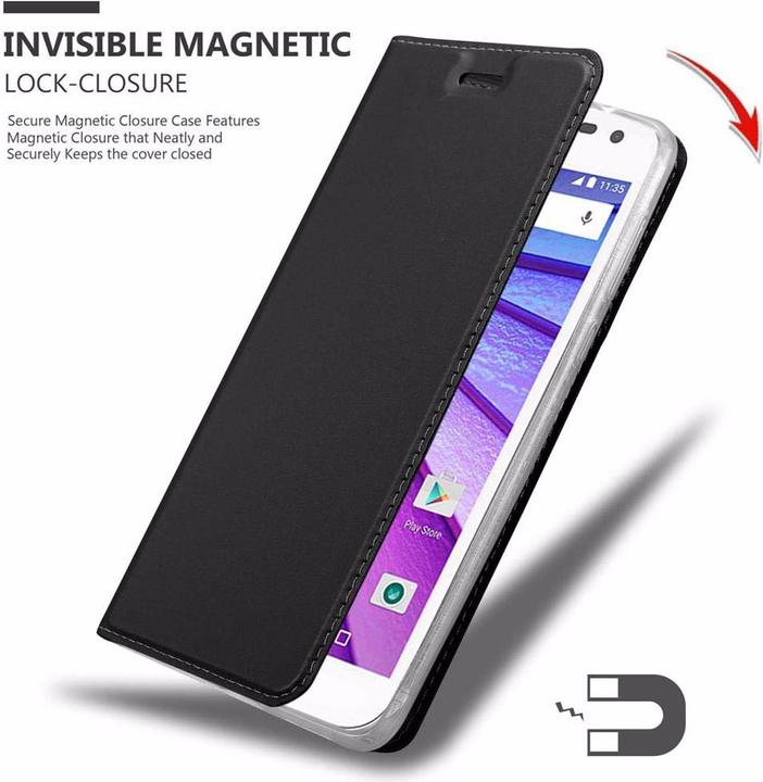 Produktbild Cadorabo Book Classy Style Cover (Motorola Moto G3)