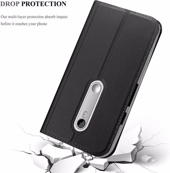 Produktbild Cadorabo Book Classy Style Cover (Motorola Moto G3)