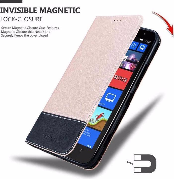 Productafbeelding Cadorabo Boek X Portemonnee Hoesje (Nokia Lumia 1320)