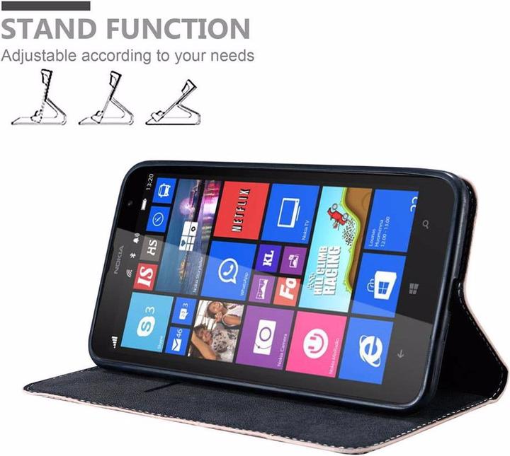 Productafbeelding Cadorabo Boek X Portemonnee Hoesje (Nokia Lumia 1320)